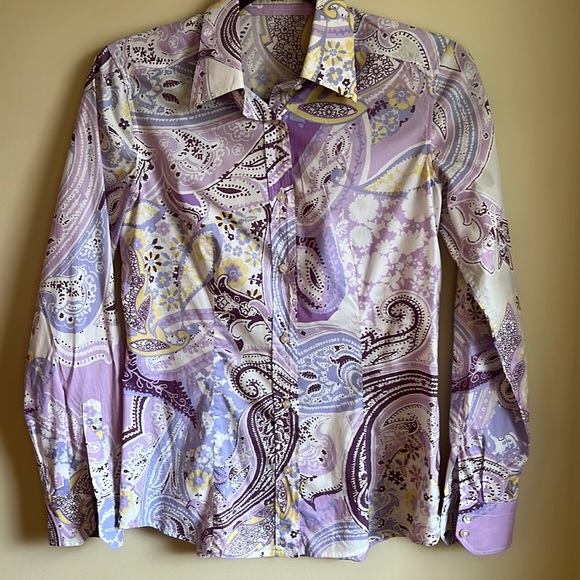 ETRO shirt, 100% cotton, size small (40) - Picture 1 of 10